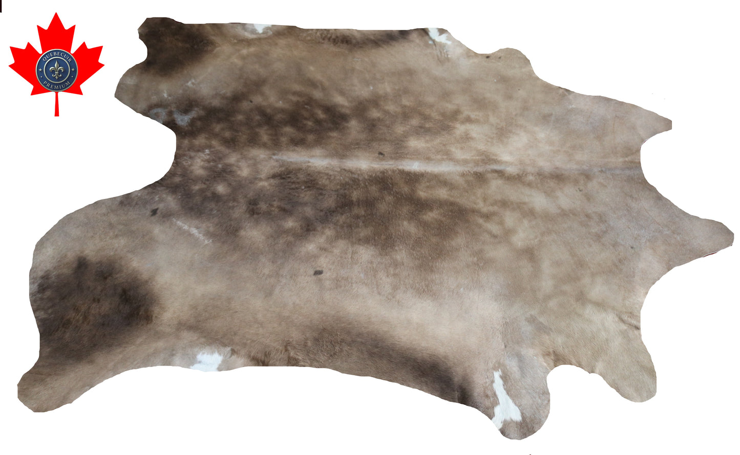 300580- Cowhide Rug Tapis Peau de Vache -BIG SIZE XL Collection Quebecuir Premium
