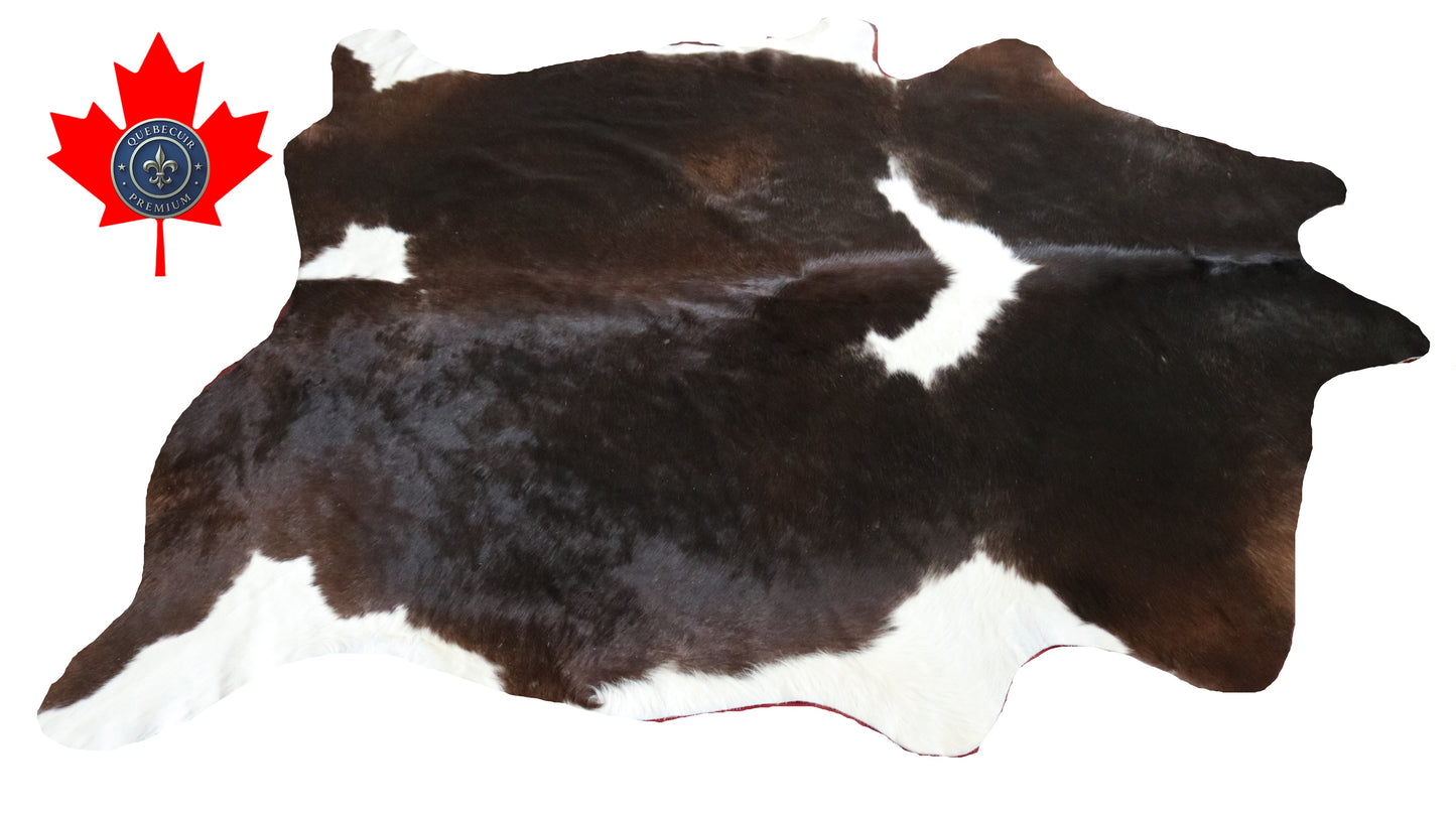 300591- Cowhide Rug Tapis Peau de Vache -BIG SIZE XL Collection Quebecuir Premium