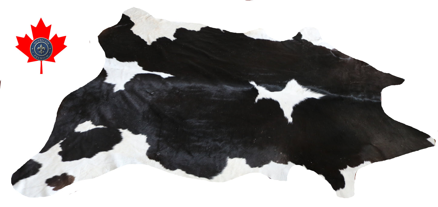 300595- Cowhide Rug Tapis Peau de Vache -BIG SIZE XL Collection Quebecuir Premium