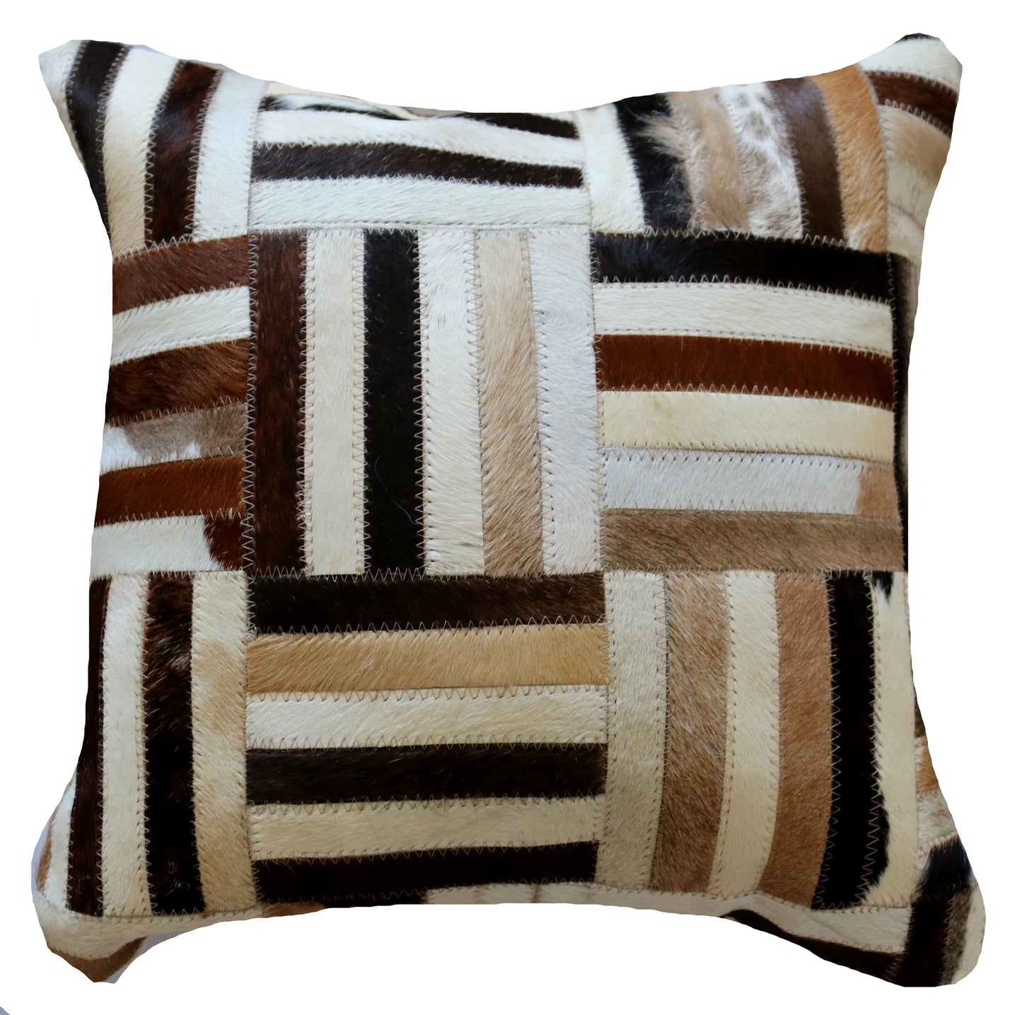 300671 Coussin Peau de Vache Cowhide Pillow BIG SIZE Collection Quebecuir Premium