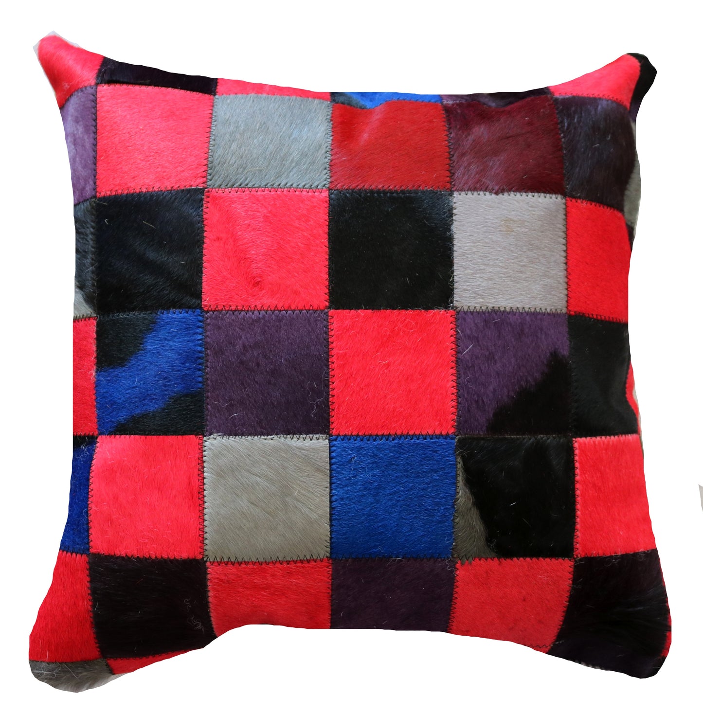 300675 Coussin Peau de Vache Cowhide Pillow BIG SIZE Collection Quebecuir Premium