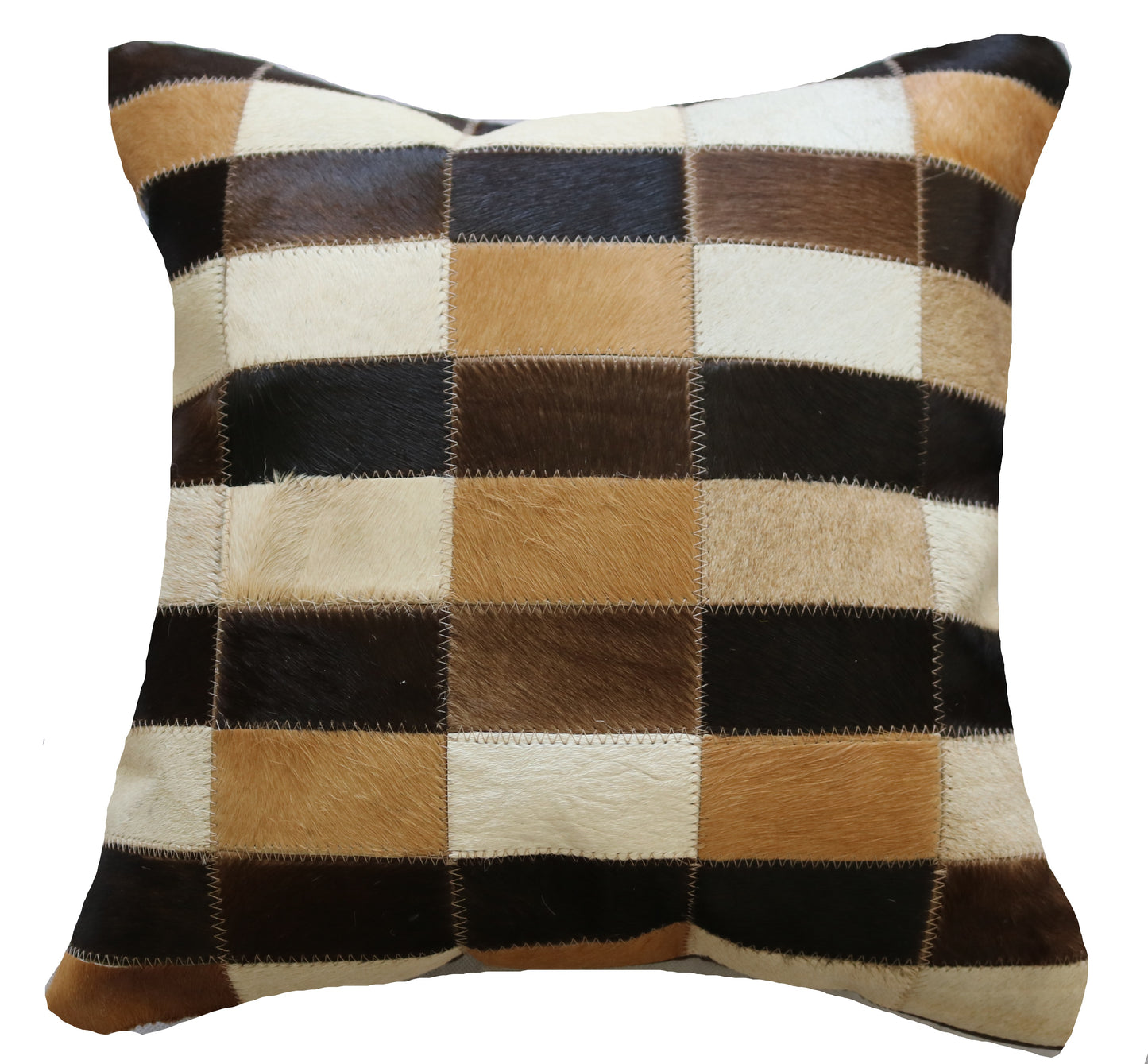 300676 Coussin Peau de Vache Cowhide Pillow BIG SIZE Collection Quebecuir Premium