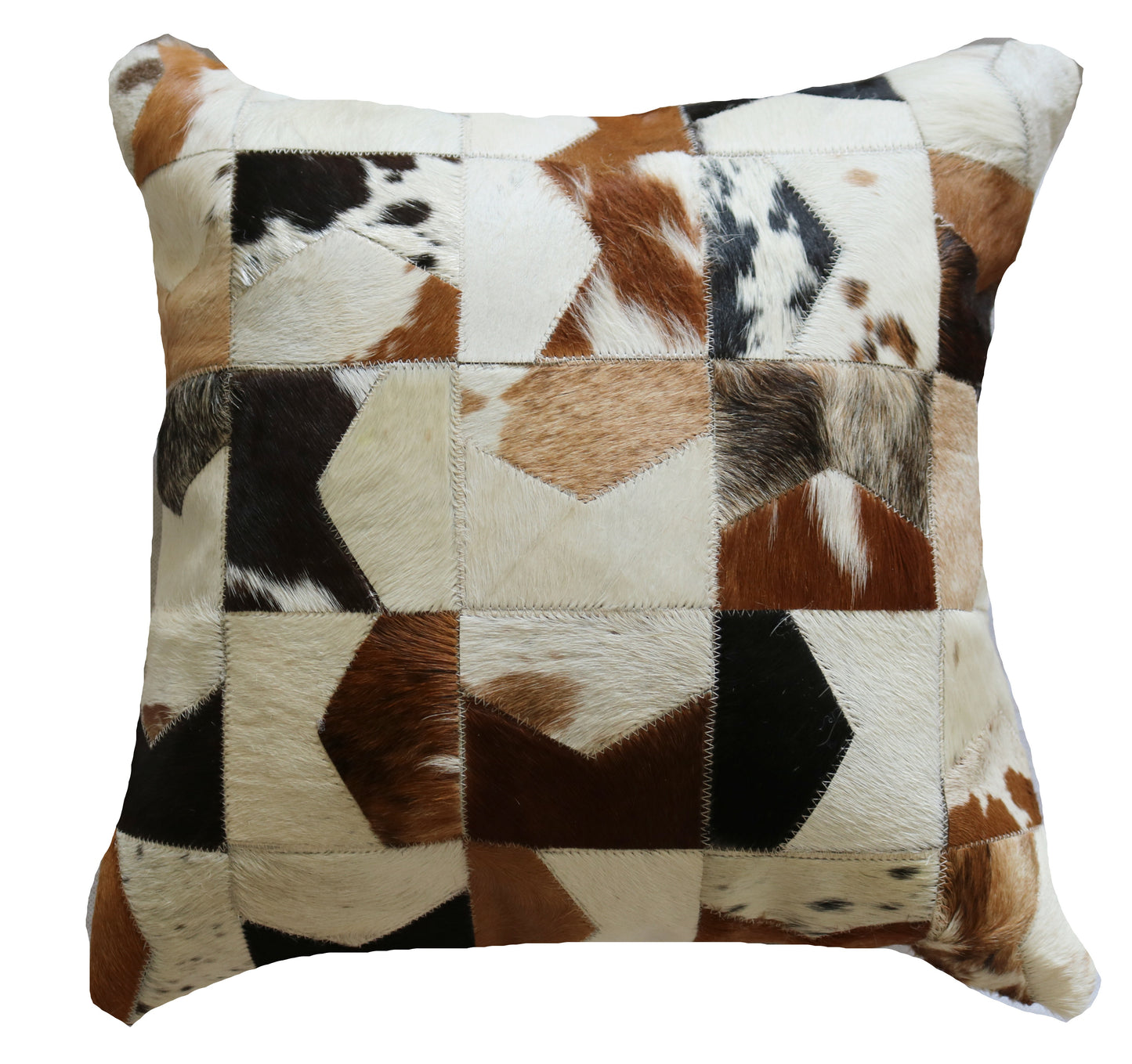 300686 Coussin Peau de Vache Cowhide Pillow BIG SIZE Collection Quebecuir Premium