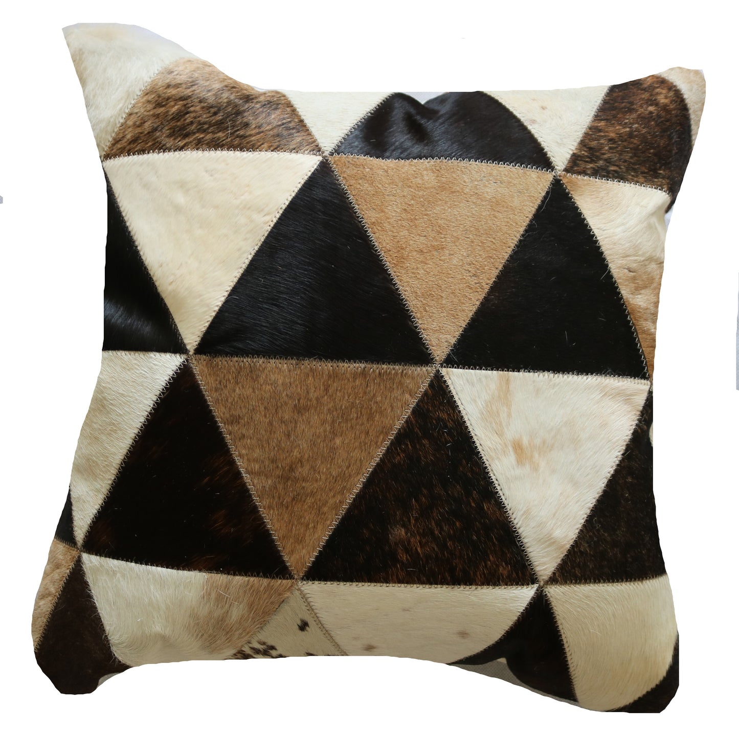 300696 Coussin Peau de Vache Cowhide Pillow BIG SIZE Collection Quebecuir Premium