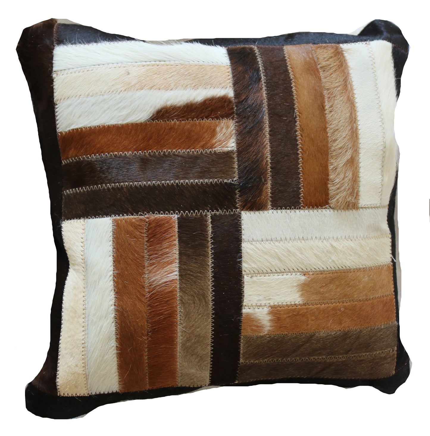 300703 Coussin Peau de Vache Cowhide Pillow Collection Quebecuir Premium