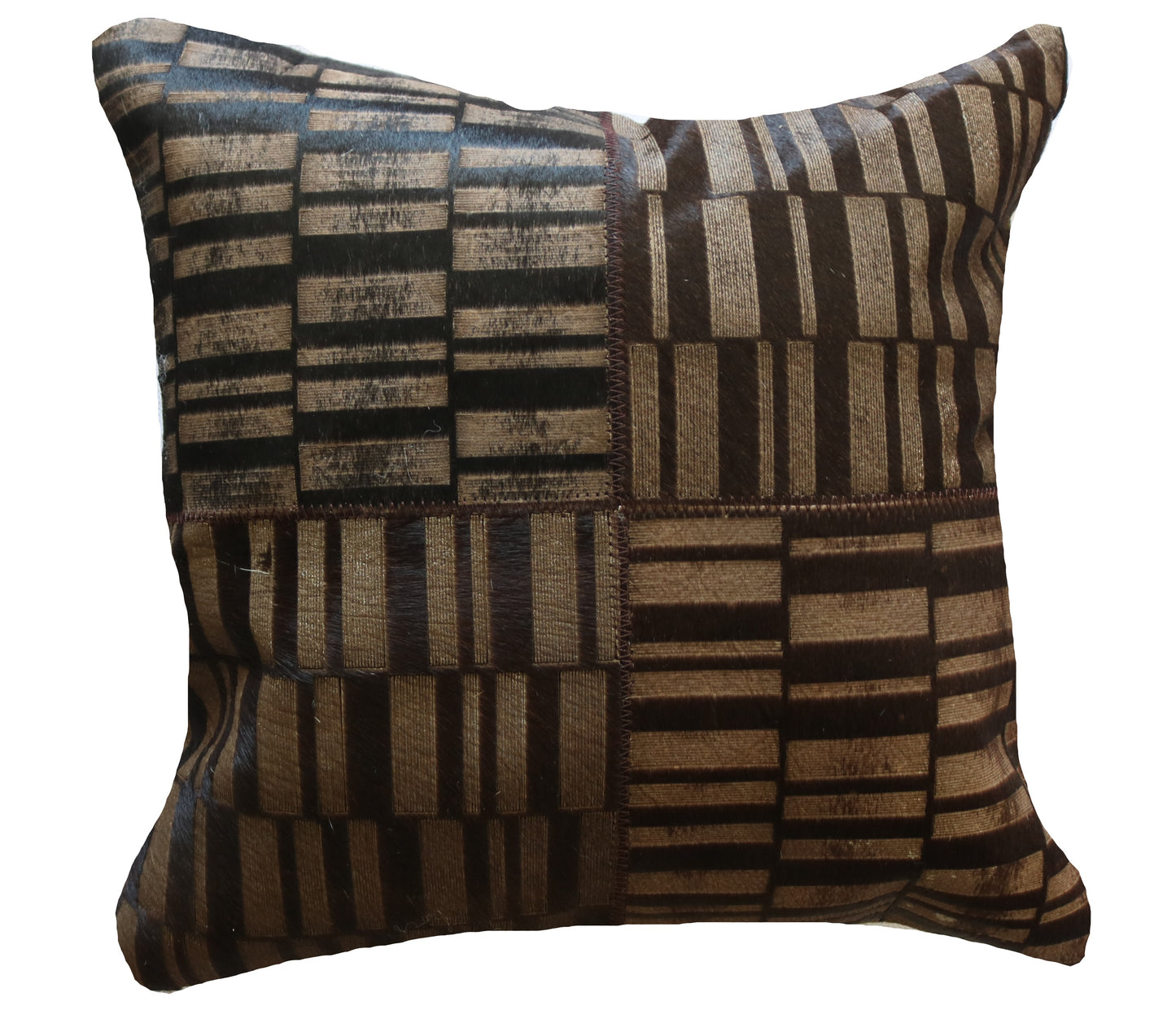 300713 Coussin Peau de Vache Cowhide Pillow Collection Quebecuir Premium
