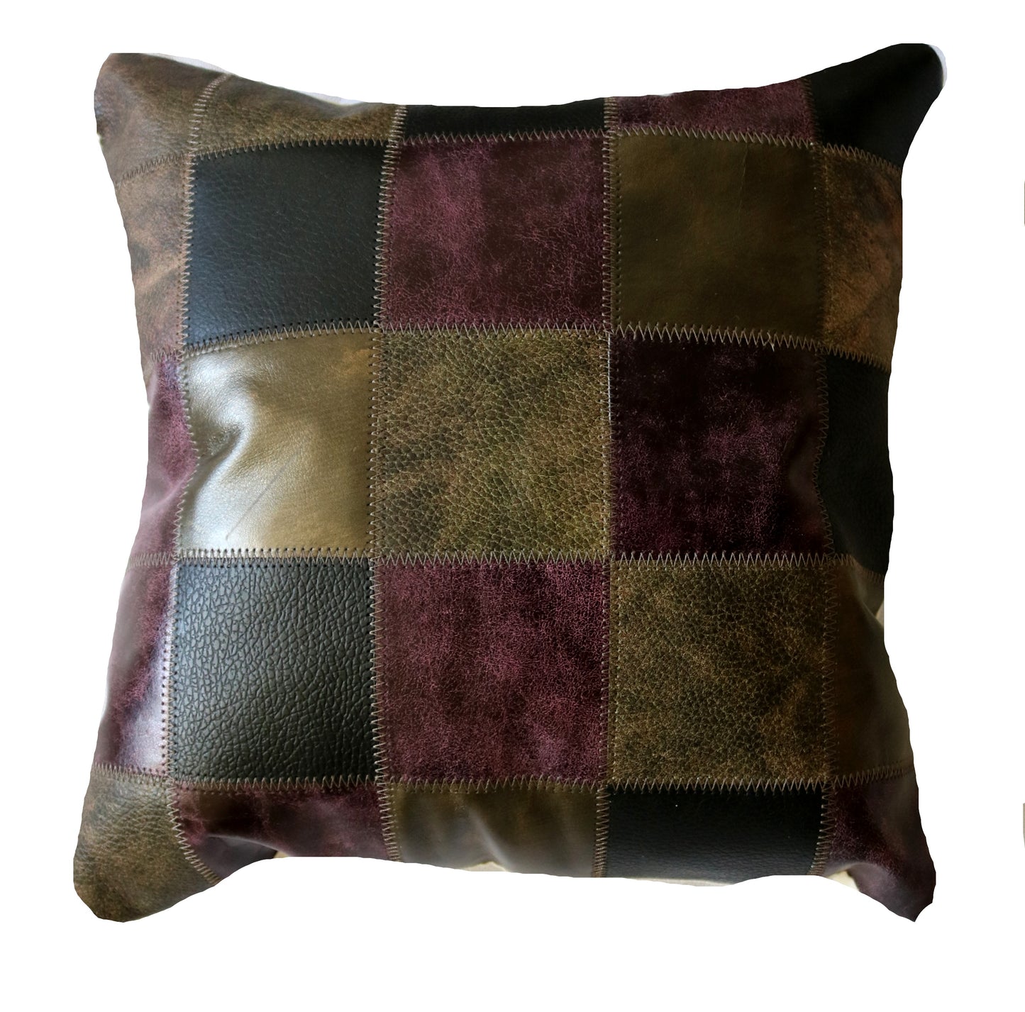 300716 Coussin Peau de Vache Cowhide Pillow Collection Quebecuir Premium