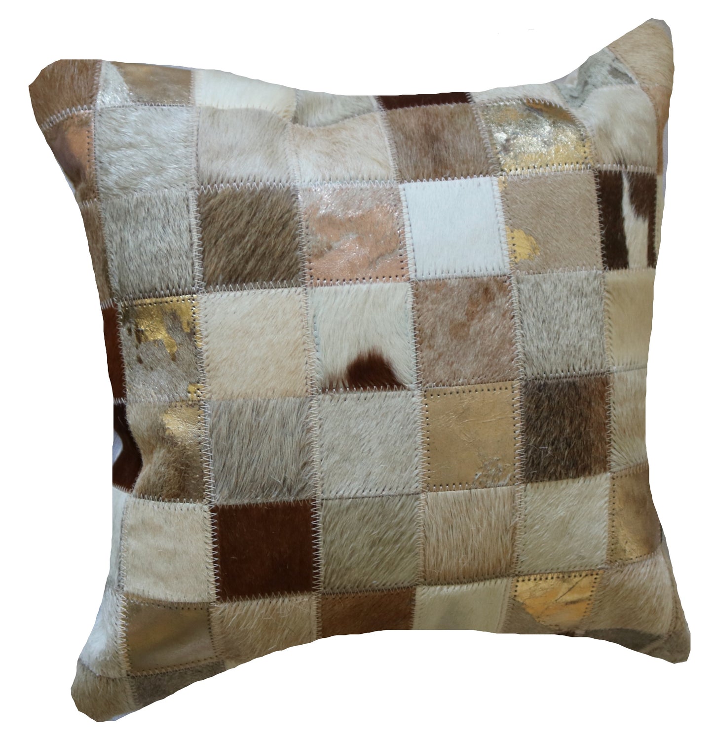 300733 Coussin Peau de Vache Cowhide Pillow Collection Quebecuir Premium