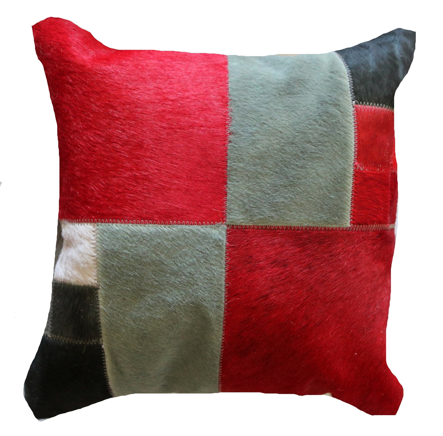 300739 Coussin Peau de Vache Cowhide Pillow Collection Quebecuir Premium