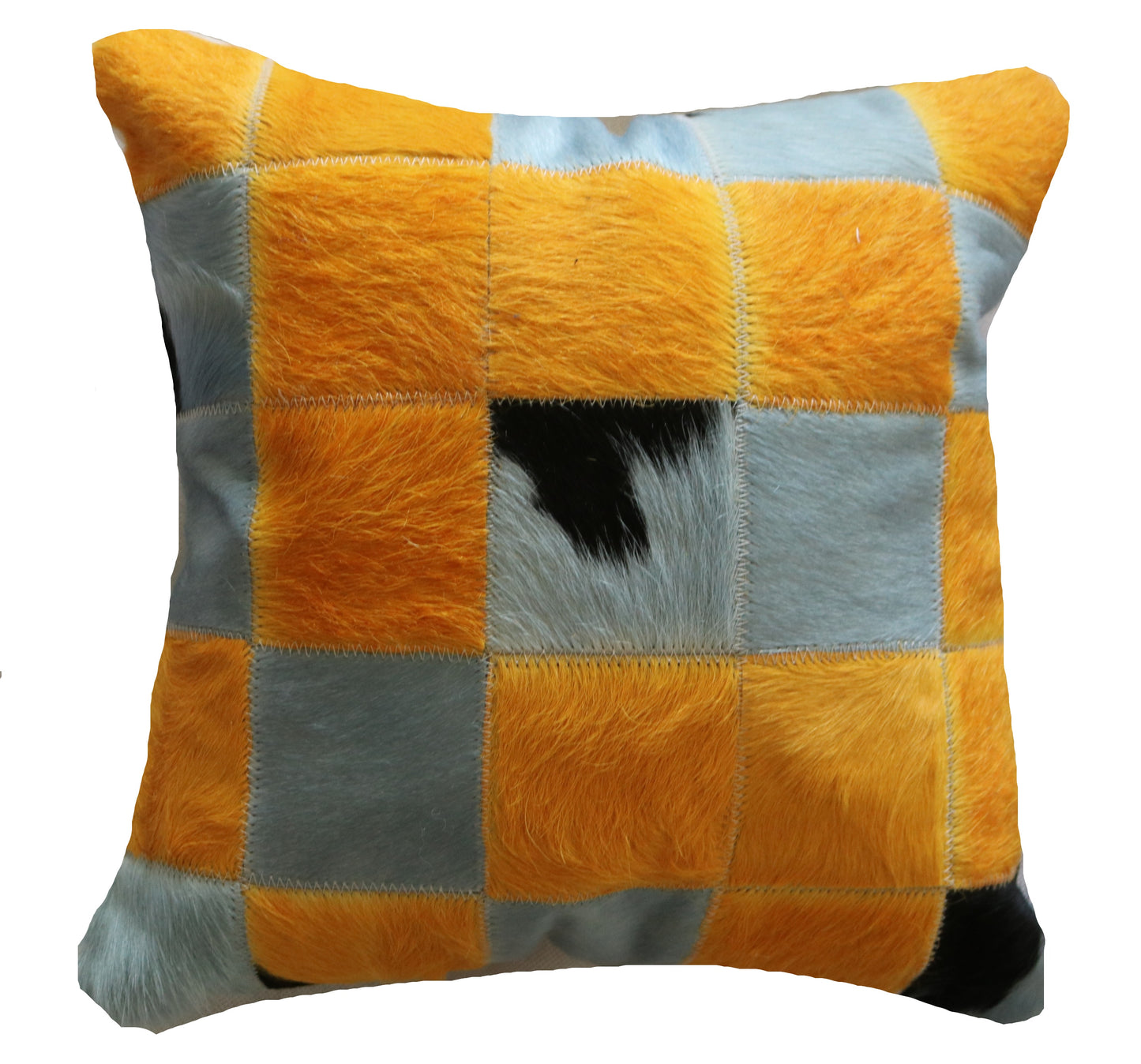 300752 Coussin Peau de Vache Cowhide Pillow Collection Quebecuir Premium