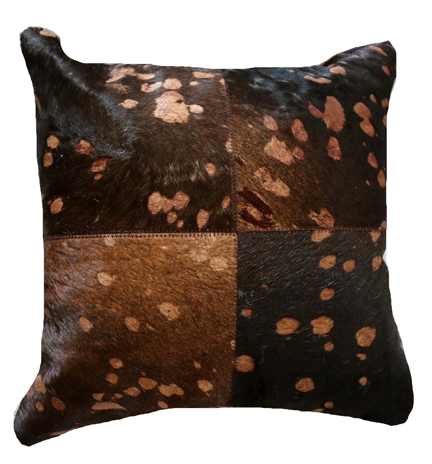 300755 Coussin Peau de Vache Cowhide Pillow Collection Quebecuir Premium