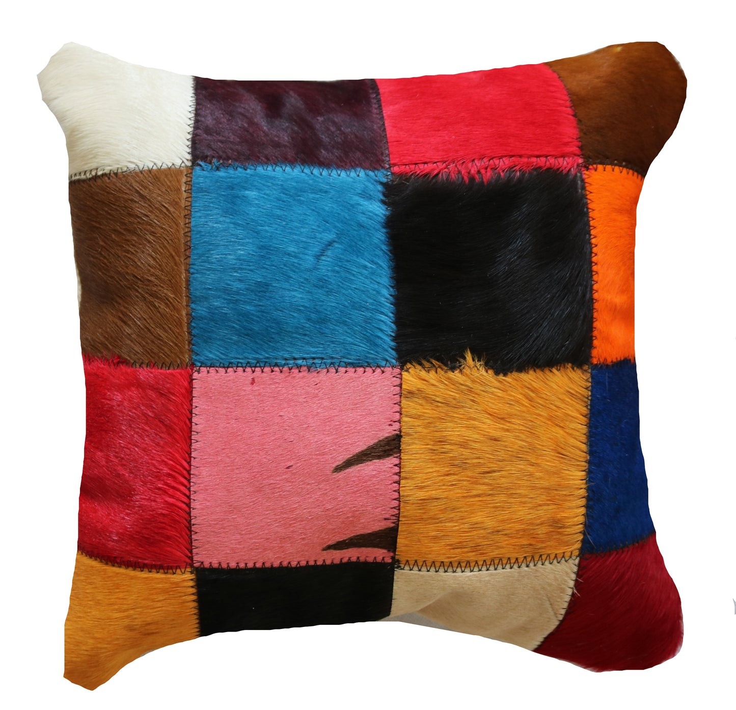 300756 Coussin Peau de Vache Cowhide Pillow Collection Quebecuir Premium