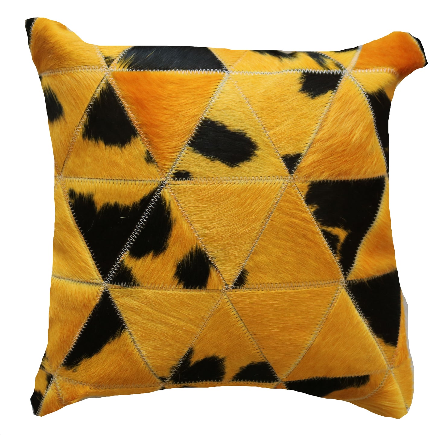 300758 Coussin Peau de Vache Cowhide Pillow Collection Quebecuir Premium