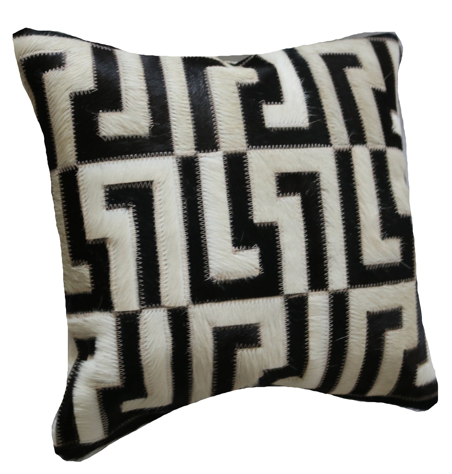 300769 Coussin Peau de Vache Cowhide Pillow Collection Quebecuir Premium