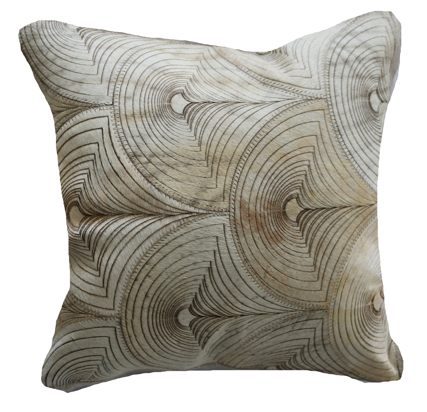 300779 Coussin Peau de Vache Cowhide Pillow Collection Quebecuir Premium