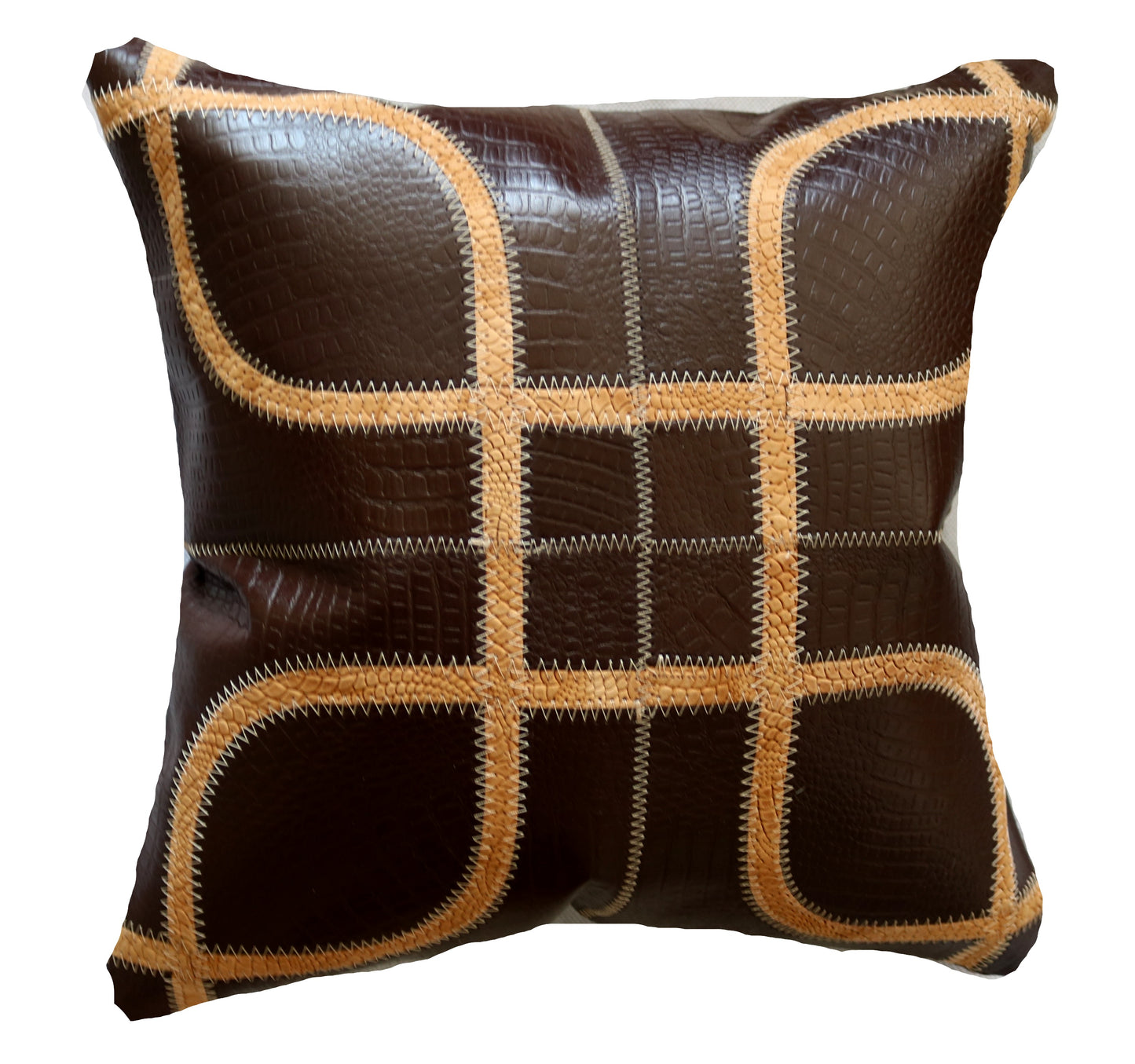 300780 Coussin Peau de Vache Cowhide Pillow Collection Quebecuir Premium