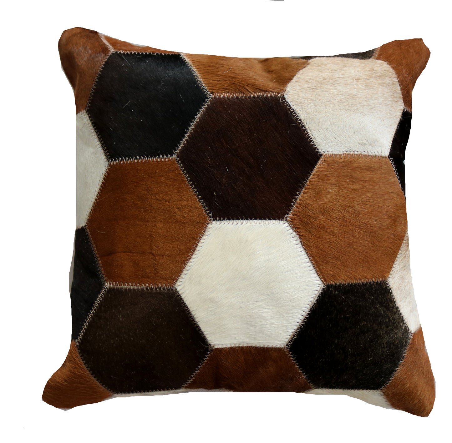 300802 Coussin Peau de Vache Cowhide Pillow Collection Quebecuir Premium