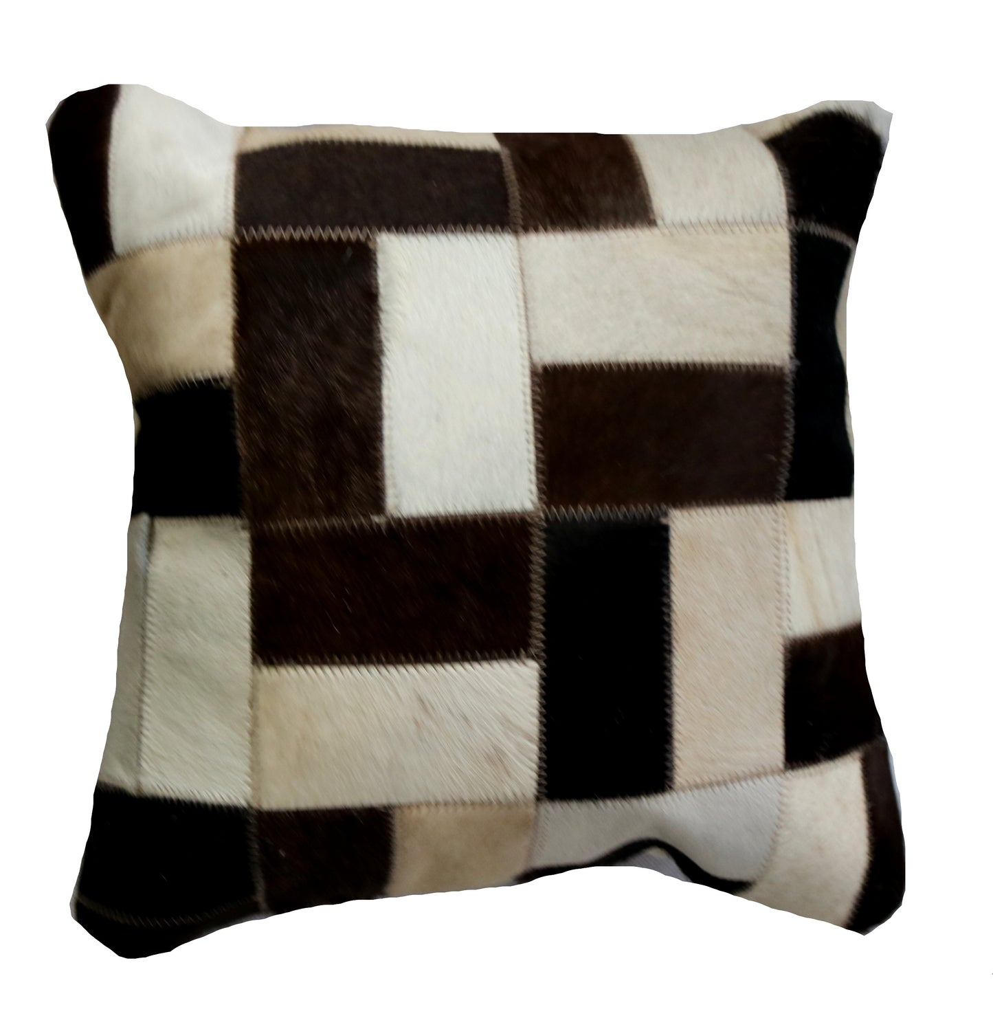 300805 Coussin Peau de Vache Cowhide Pillow Collection Quebecuir Premium