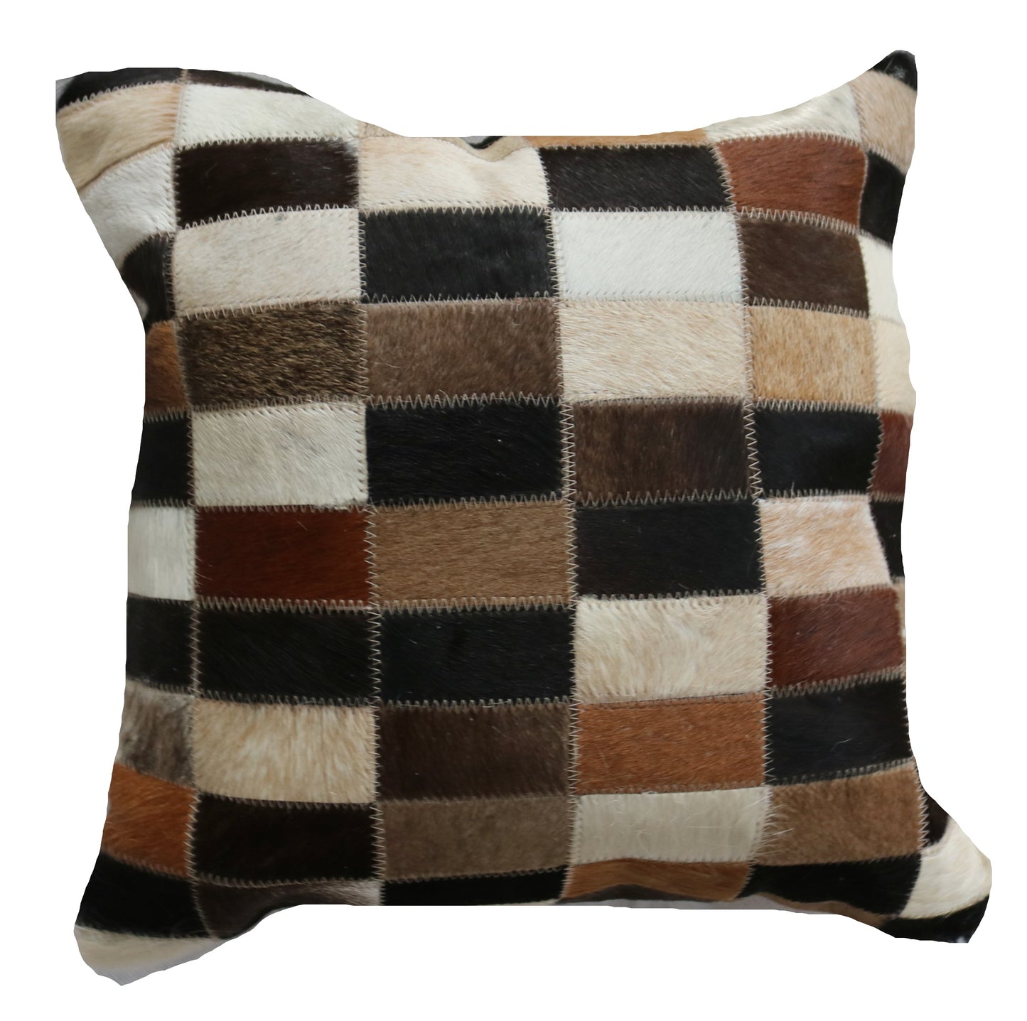 300854 Coussin Peau de Vache Cowhide Pillow Collection Quebecuir Premium