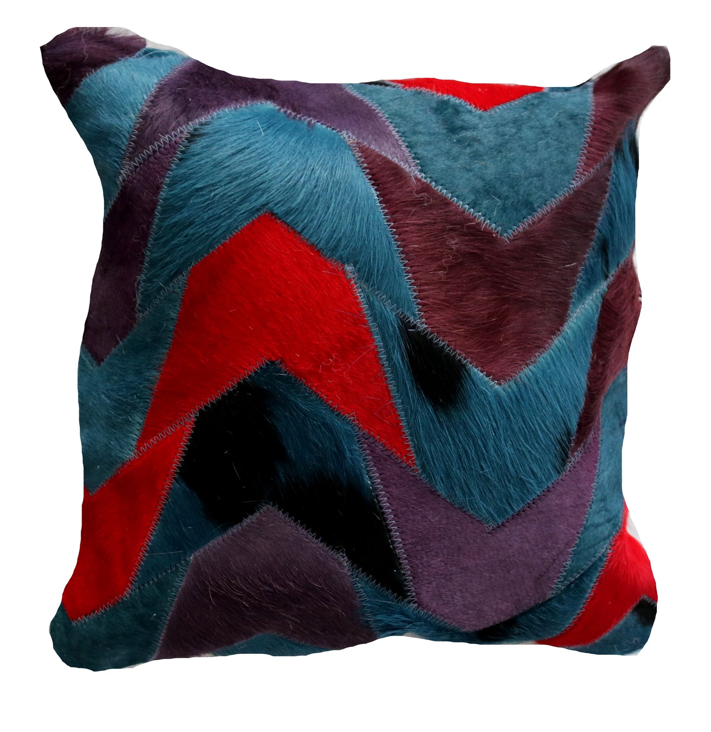 300859 Coussin Peau de Vache Cowhide Pillow Collection Quebecuir Premium