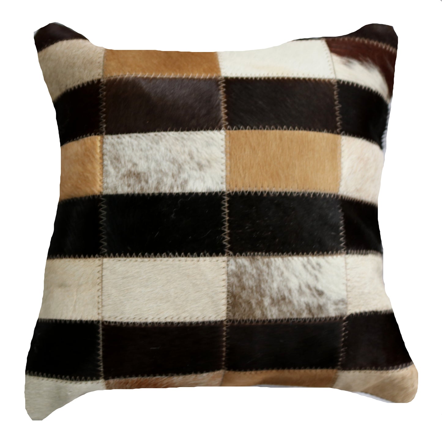300860 Coussin Peau de Vache Cowhide Pillow Collection Quebecuir Premium