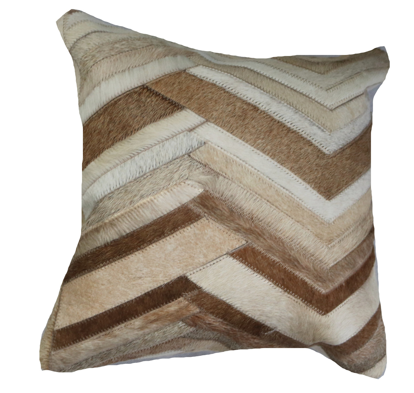 300869 Coussin Peau de Vache Cowhide Pillow Collection Quebecuir Premium