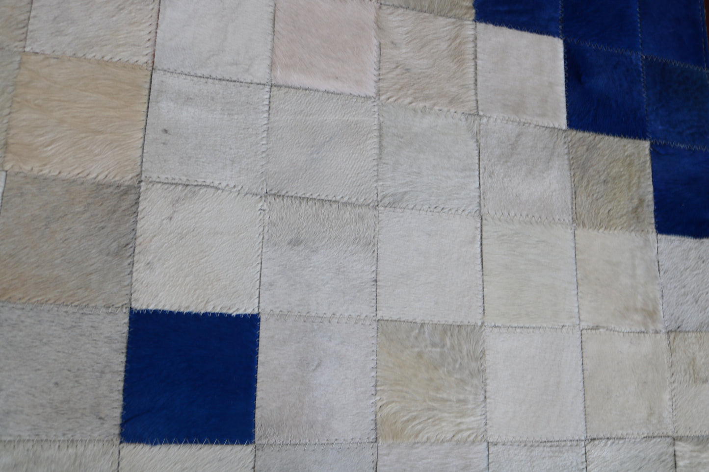 99383 Cowhide rug Patchwork Collection Quebecuir Premium