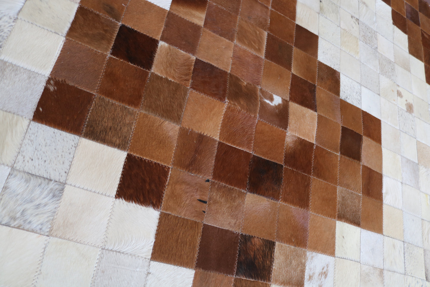 99388 Cowhide rug Patchwork Collection Quebecuir Premium