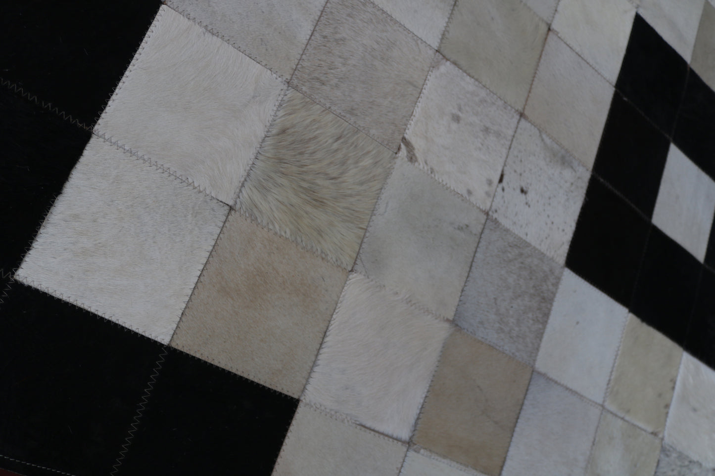 99408 Cowhide rug Patchwork Collection Quebecuir Premium