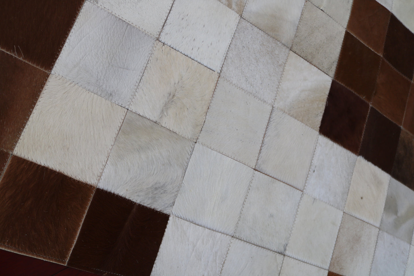 99429 Cowhide rug Patchwork Collection Quebecuir Premium