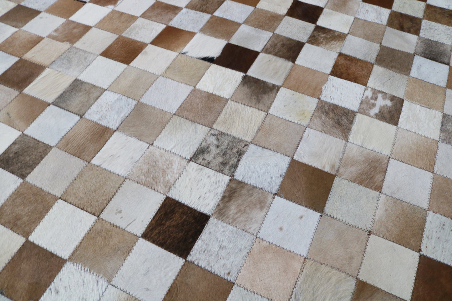 99453 Cowhide rug Patchwork Collection Quebecuir Premium
