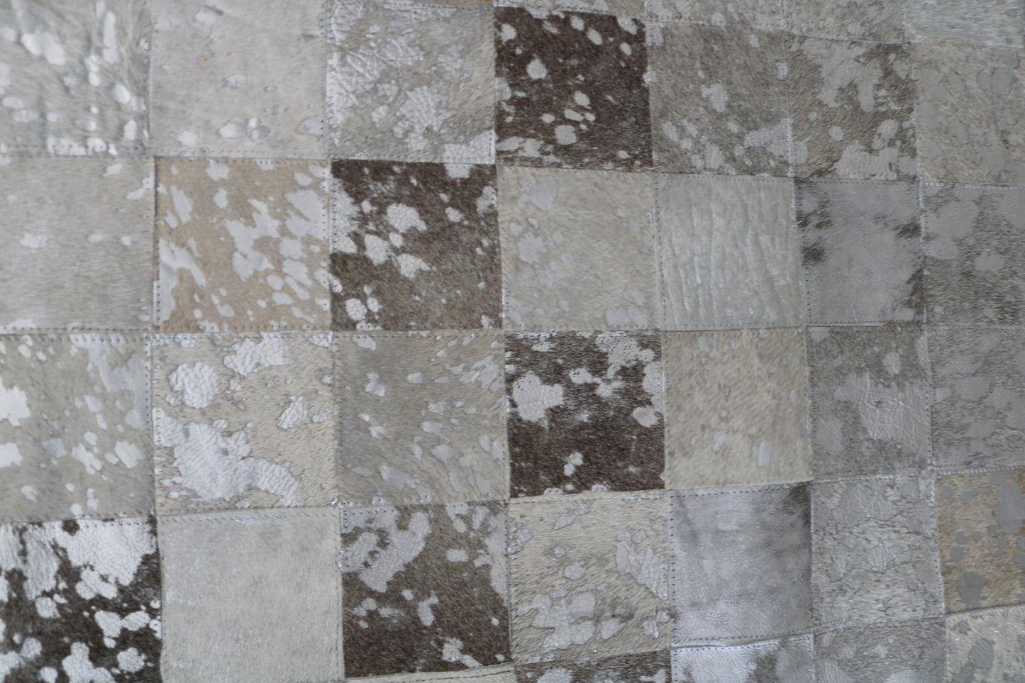 99571 Cowhide rug Patchwork Collection Quebecuir Premium SUPER BIG SIZE XXXL