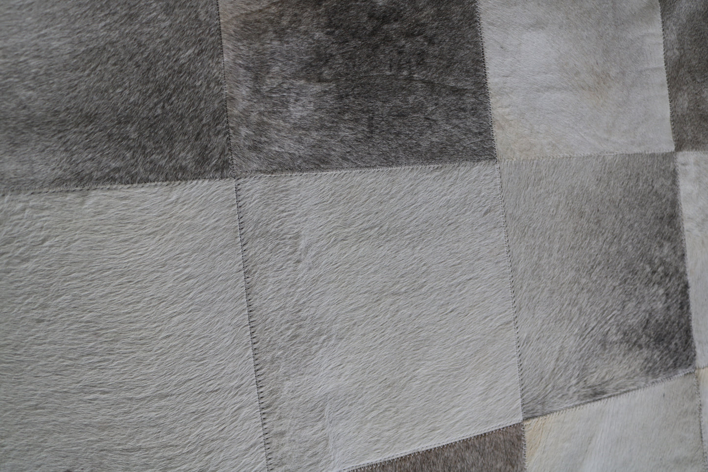 99583 Cowhide rug Patchwork Collection Quebecuir Premium SUPER BIG SIZE XXXL