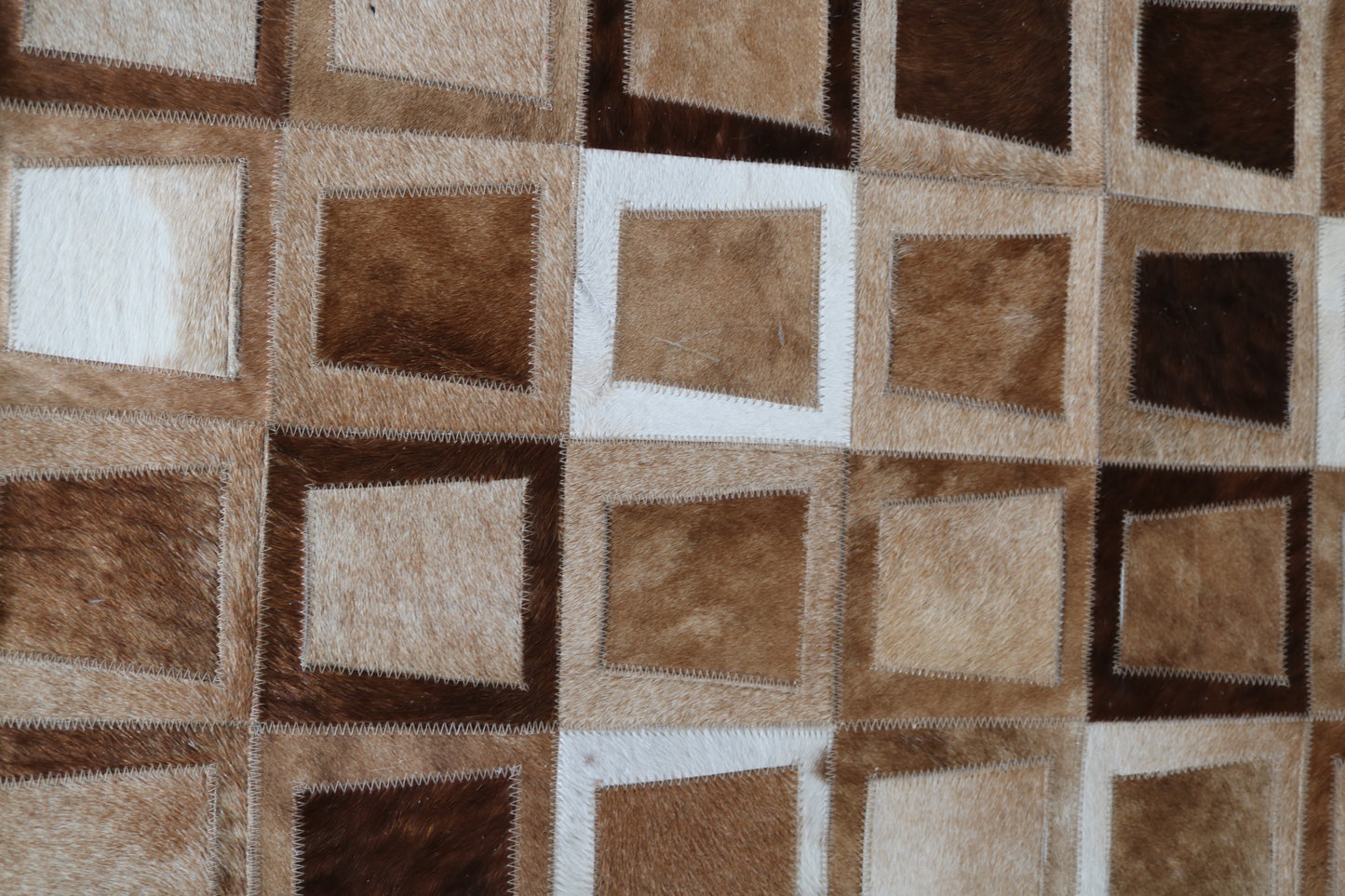 99584 Cowhide rug Patchwork Collection Quebecuir Premium BIG SIZE XXL