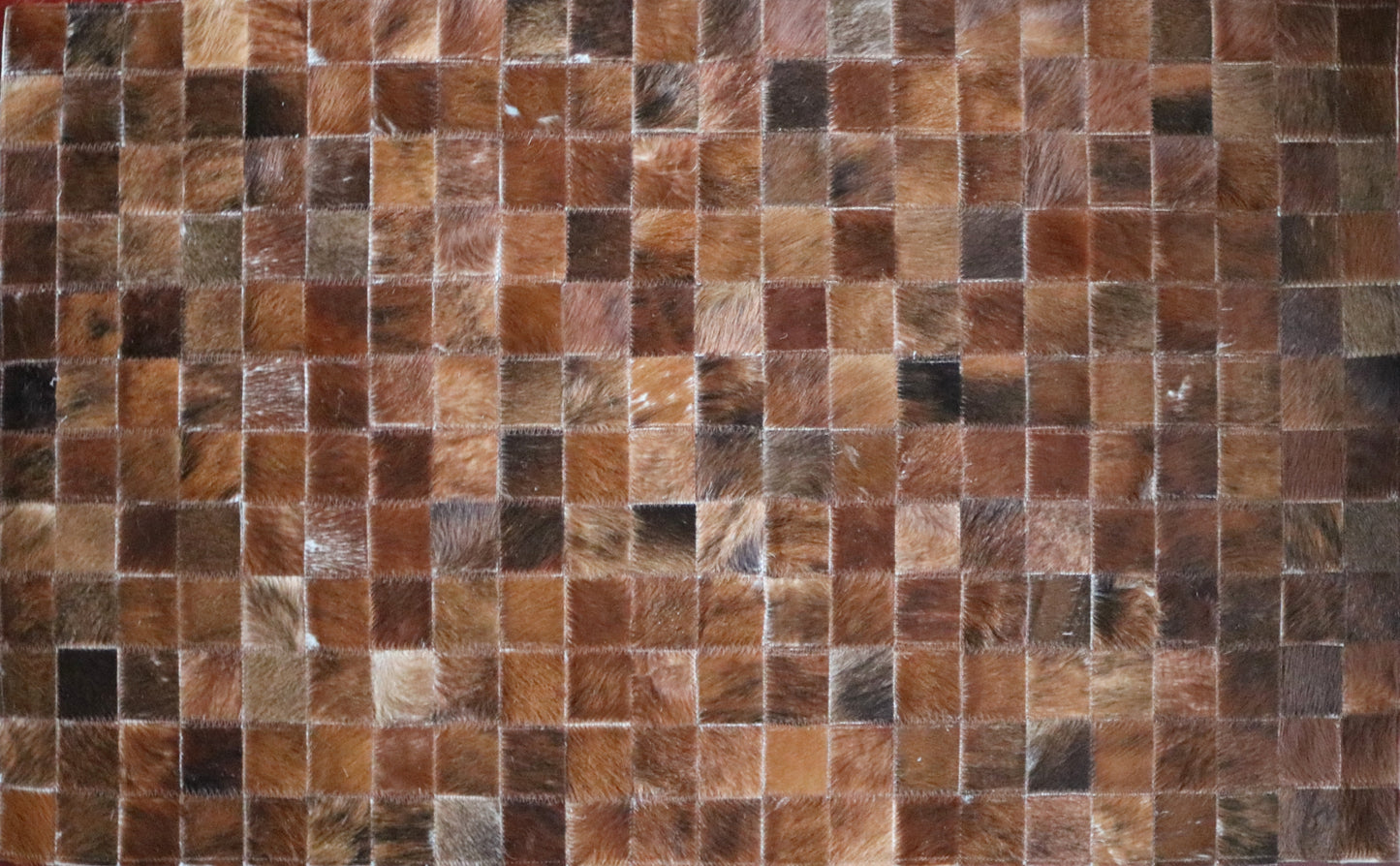 99592 Cowhide rug Patchwork Collection Quebecuir Premium RUNNER