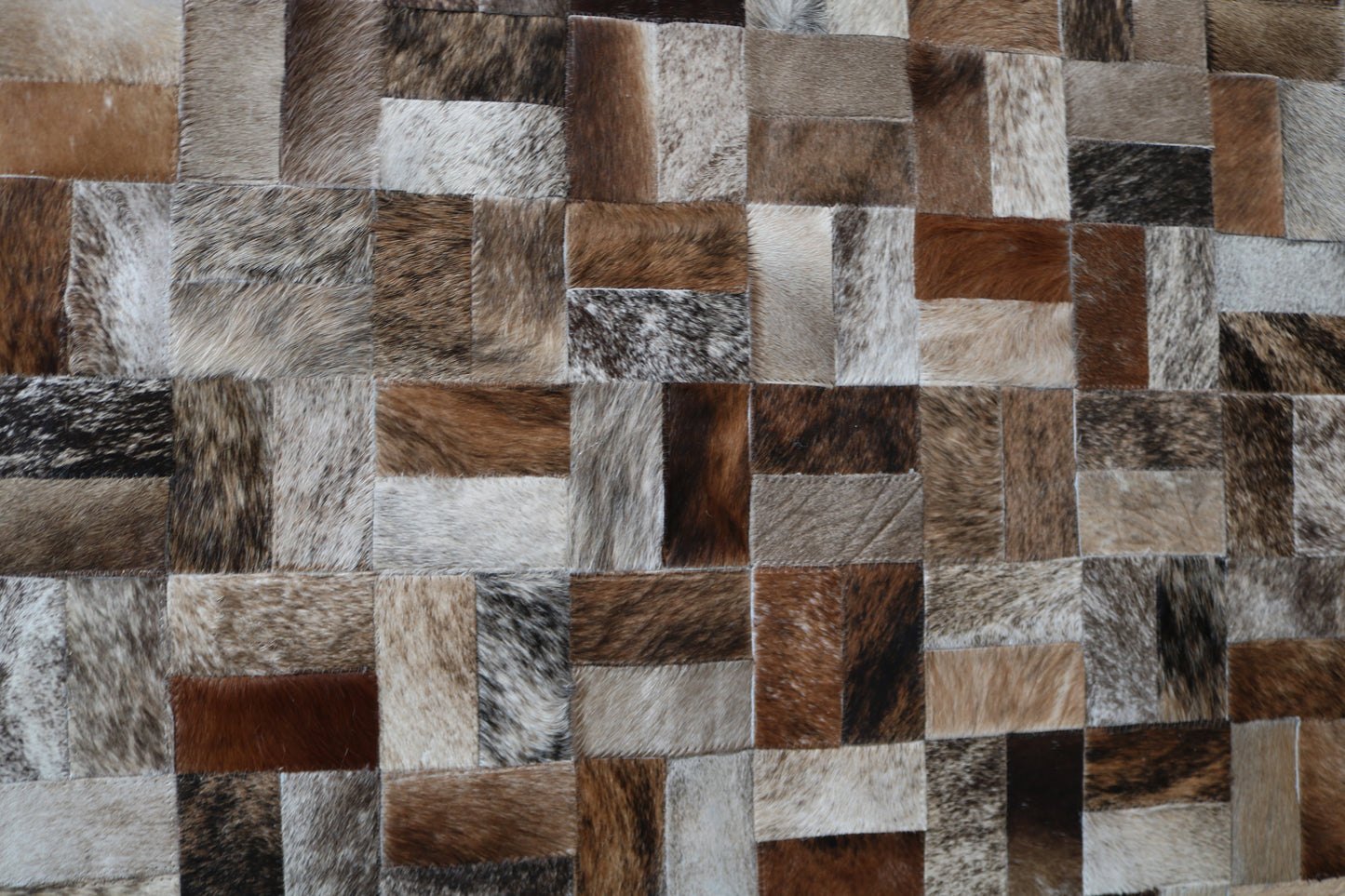 99647 Cowhide rug Patchwork Collection Quebecuir Premium SUPER BIG SIZE XXXL
