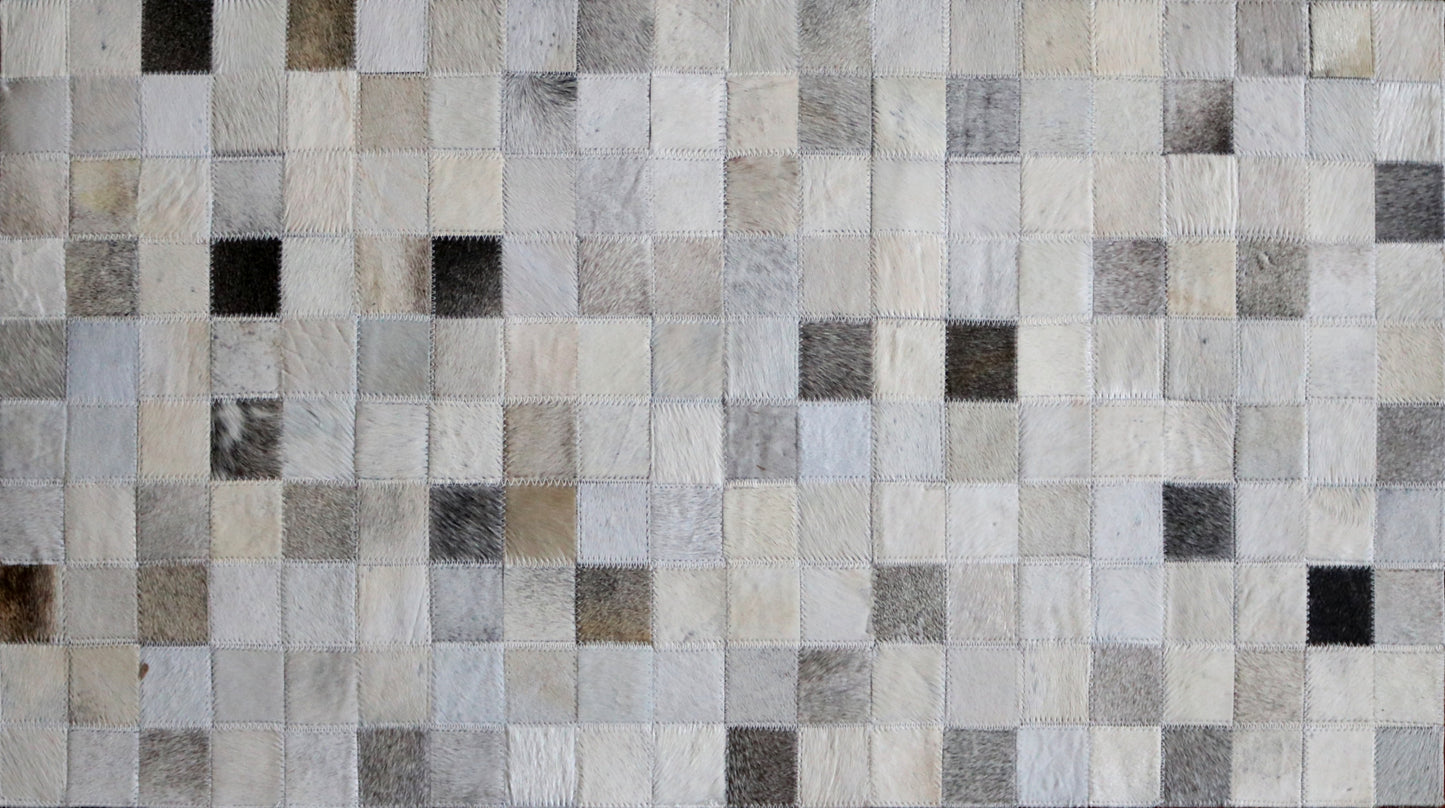 99660 Cowhide rug Patchwork Collection Quebecuir Premium