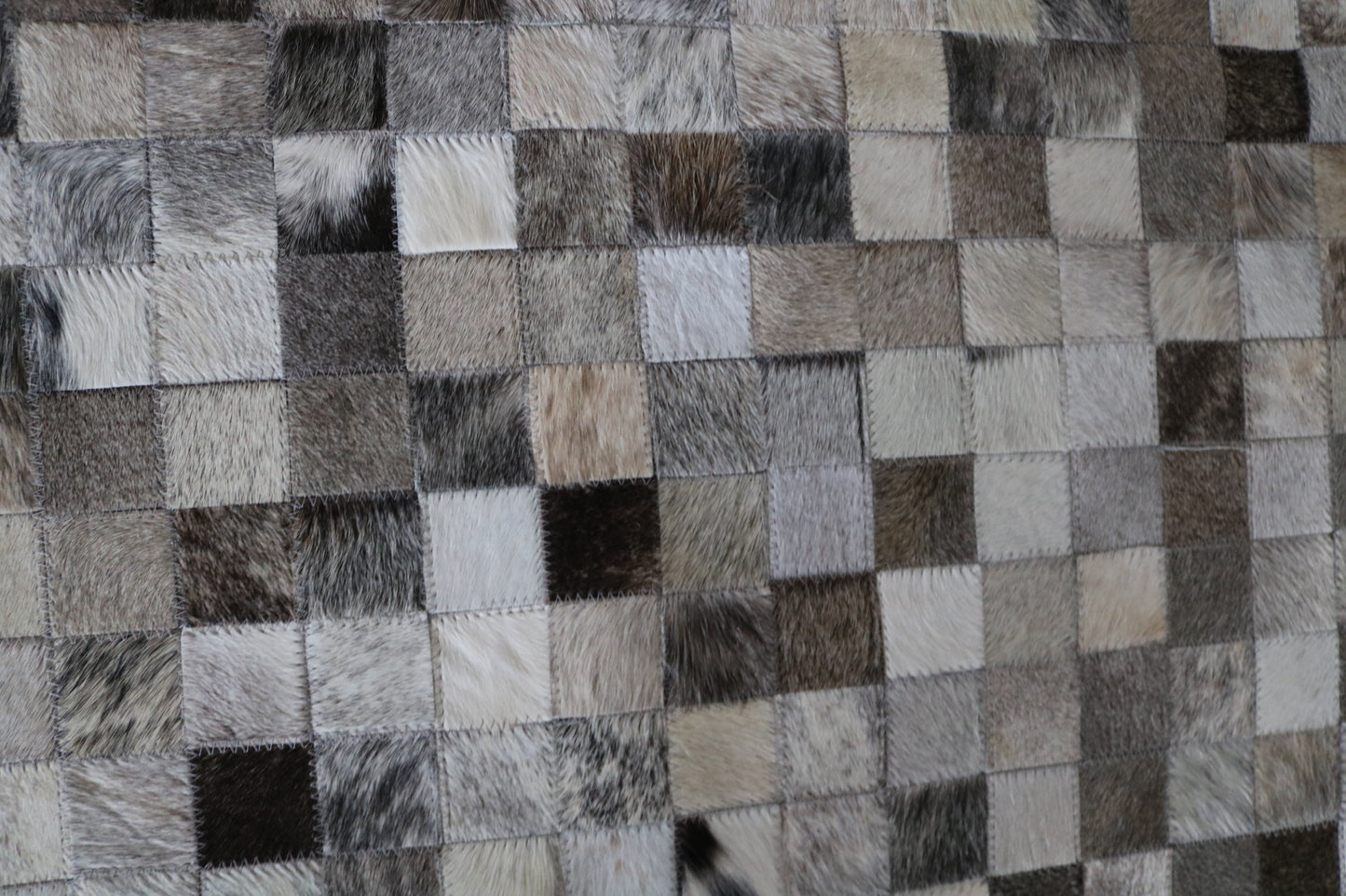 99666 Cowhide rug Patchwork Collection Quebecuir Premium