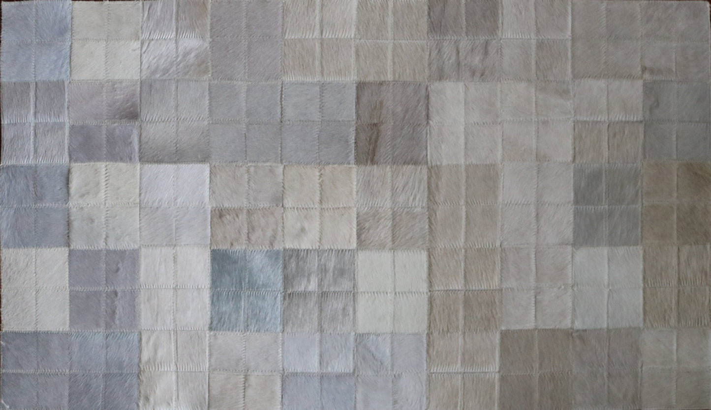 99670 Cowhide rug Patchwork Collection Quebecuir Premium