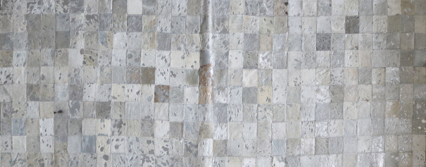 99707 Cowhide rug Patchwork Collection Quebecuir Premium