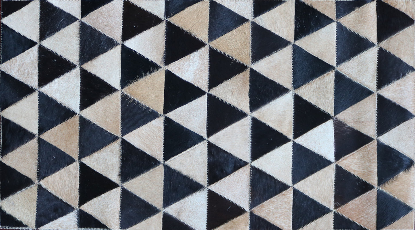 99744 Cowhide rug Patchwork Collection Quebecuir Premium