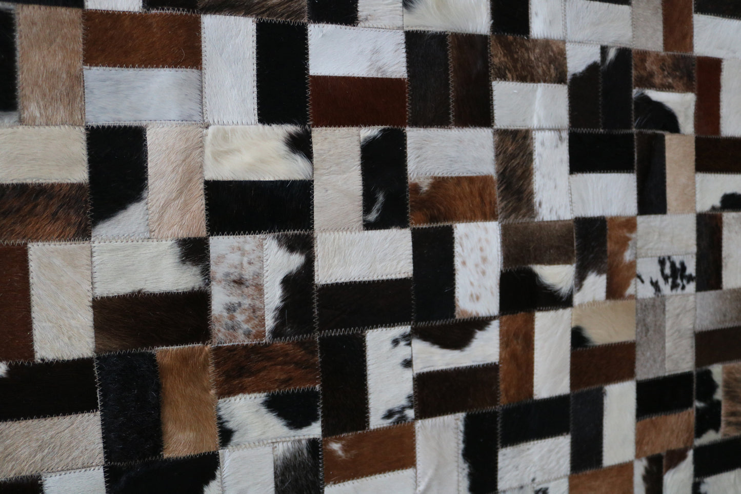 99751 Cowhide rug Patchwork Collection Quebecuir Premium