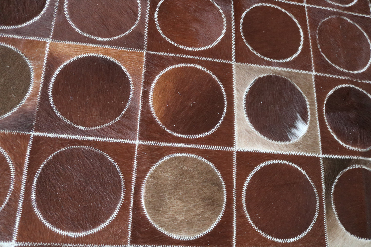 99767 Cowhide rug Patchwork Collection Quebecuir Premium