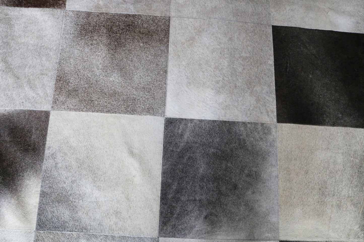99769 Cowhide rug Patchwork Collection Quebecuir Premium SUPER BIG SIZE XXXL
