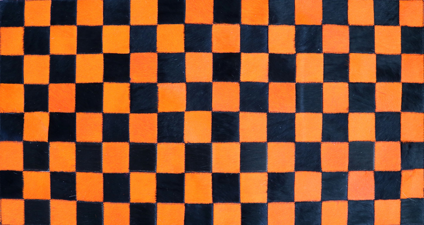 99797 Cowhide rug Patchwork Collection Quebecuir Premium