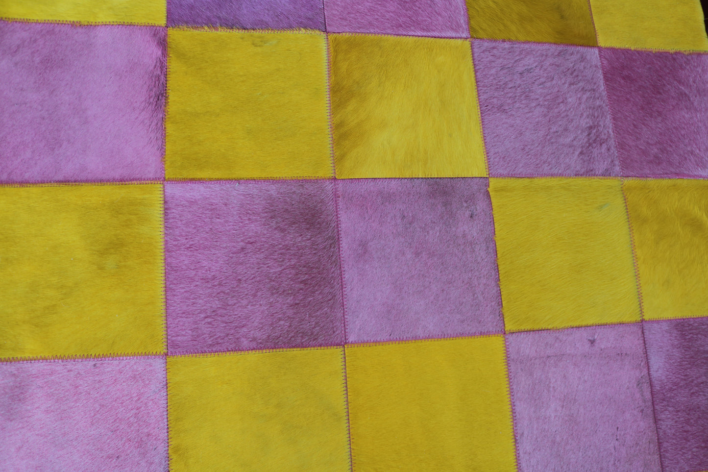 99804 Cowhide rug Patchwork Collection Quebecuir Premium