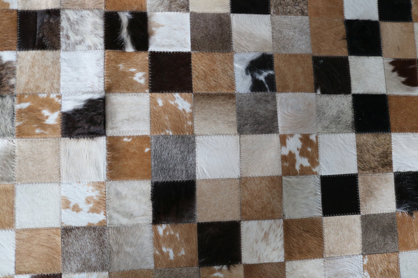 99826 Cowhide rug Patchwork Collection Quebecuir Premium