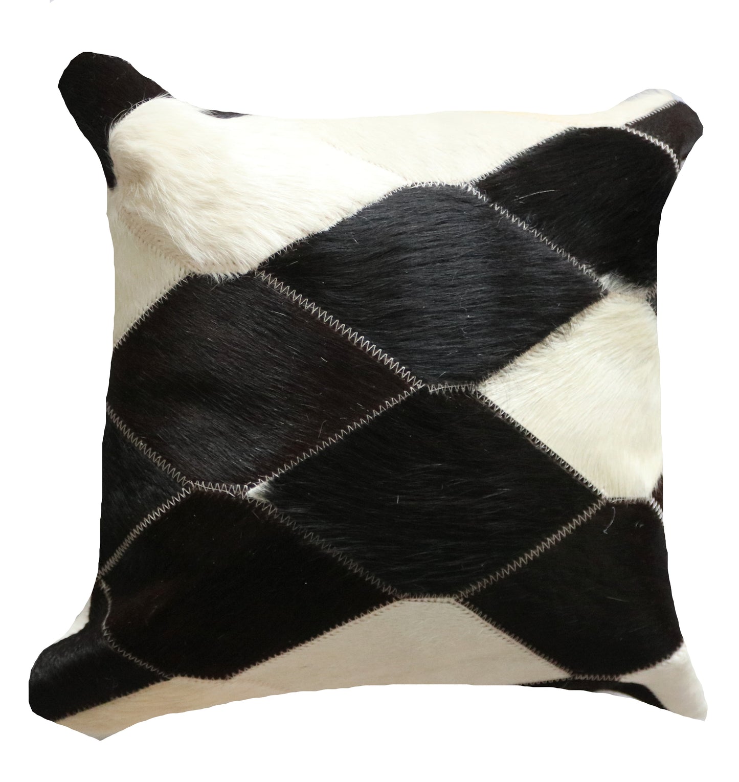 300893 Coussin Peau de Vache Cowhide Pillow Collection Quebecuir Premium