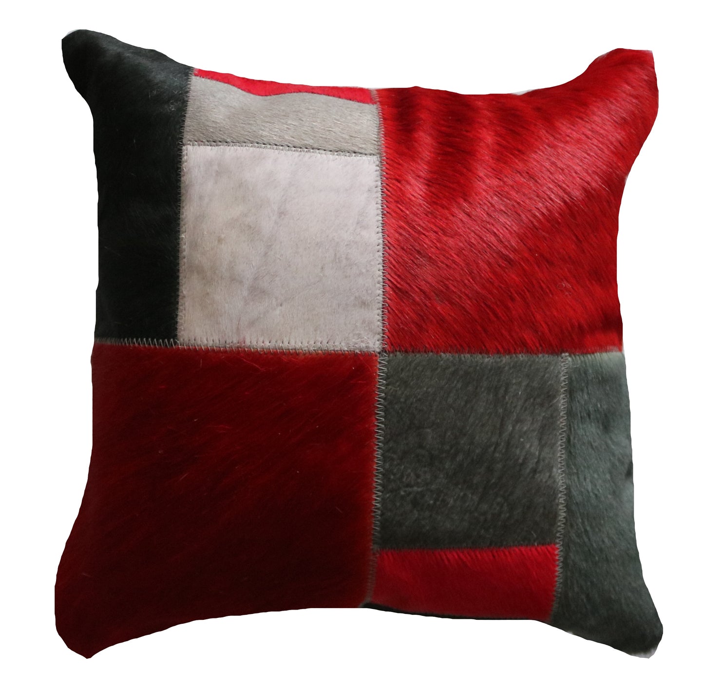 300896 Coussin Peau de Vache Cowhide Pillow Collection Quebecuir Premium