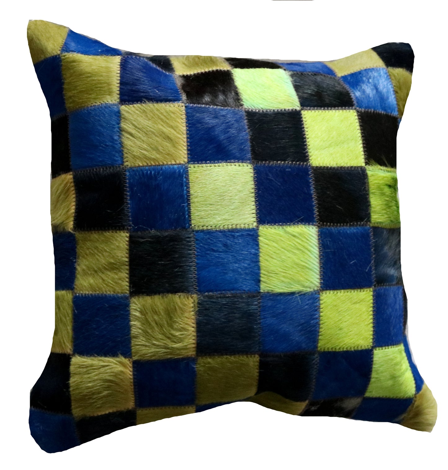 300898 Coussin Peau de Vache Cowhide Pillow Collection Quebecuir Premium